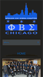 Mobile Screenshot of phibetasigmachicago.org